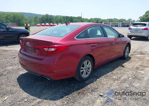 2016 Hyundai Sonata Se from USA, damaged, VIN 5NPE24AF8GH365128